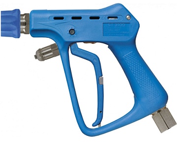 Пищевые шланги и пистолеты -  R+M Пистолет среднего давления ST-3100 синий пластик