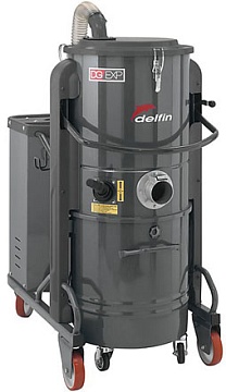 3-х фазные промышленные пылесосы - Промышленный пылесос  Delfin DG 30 EXP