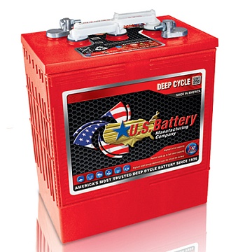 Кислотные аккумуляторы - Аккумулятор тяговый  U.S. Battery US 305 HC XC2