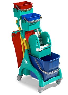 Производители - Многофункциональная уборочная тележка  TTS Nick plus 30