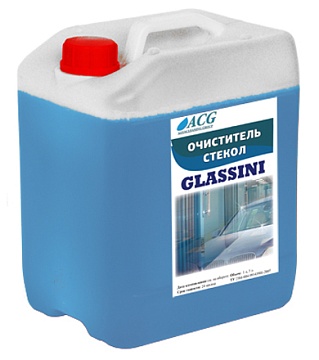 Средства для стеклоочистителей - Средство для очистки стекол  ACG GLASSINI, 5 л