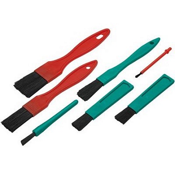 Производители -  VIKAN Набор кисточек для чистки "торпеды"