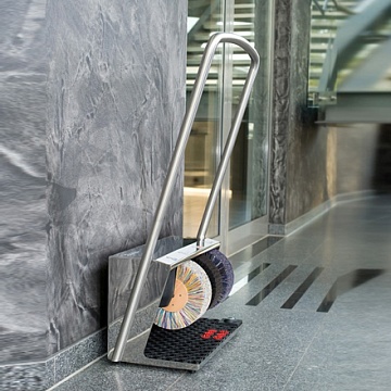 Производители - Аппарат для чистки обуви  HEUTE Polifix 2 plus нерж. сталь